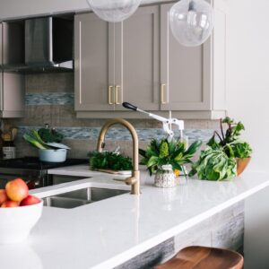 White Countertop- all loving plain white
